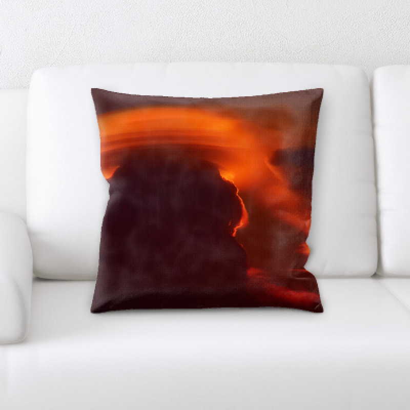Microsuede Throw Pillow