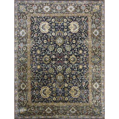 Area Rug in Brown