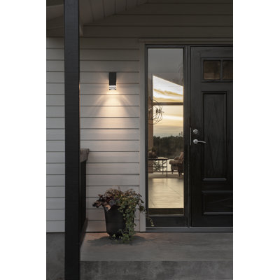 Pollux 3 Down Outdoor Armed Sconce