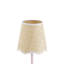 Lampe de table en métal 18 po avec abat-jour naturel-1147707100