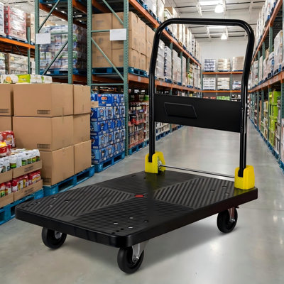 Heavy-Duty Foldable Platform Truck