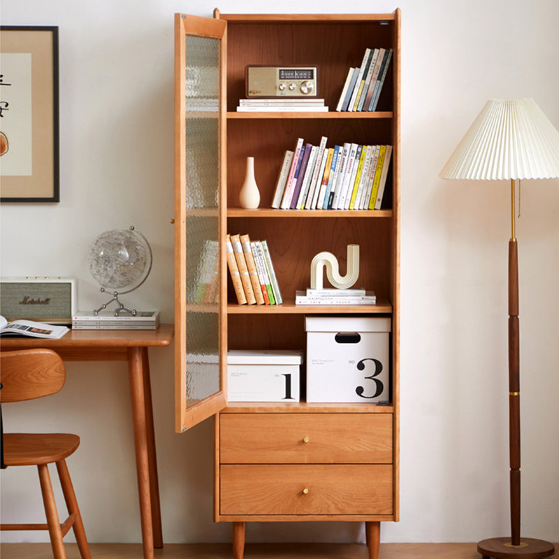 American style display high foot bookcase
