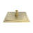 Ascend Ultra-Thin Square Shower Head - 8 in., Brushed Brass-121869644-123125555