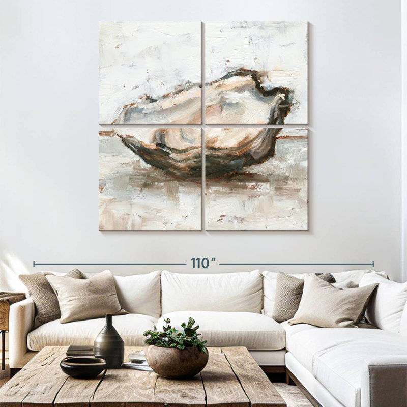 Yarlin Oyster Study I, H 74 po x l 74 po