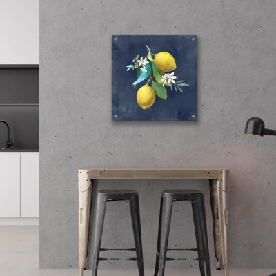 «Lemon Branches 2» par Danhui Nai, art mural en verre acrylique