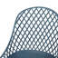 Fauteuil d'extérieur Lily, avec structure et filet tendance pour structure robuste