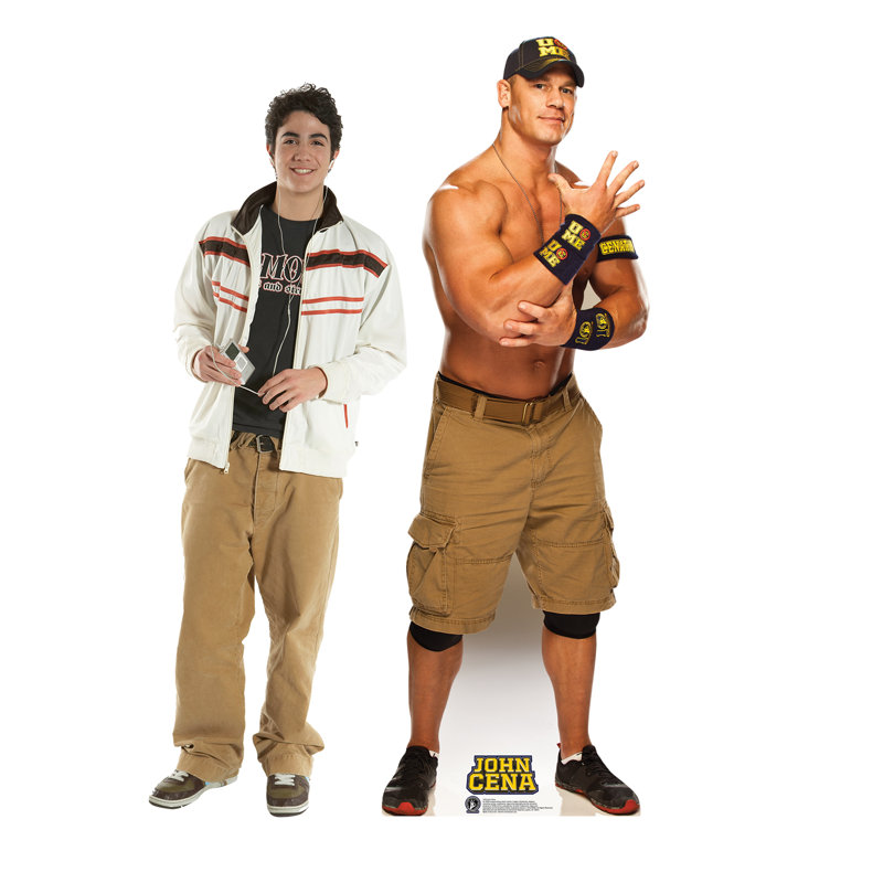 74 in. WWE Cardboard Standup