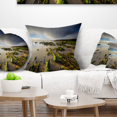 Coussin Furnas, plage vierge, Galice, Espagne