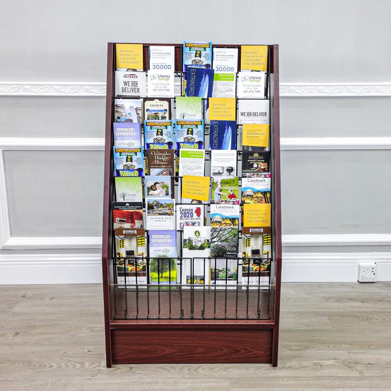 FixtureDisplays Literature Rack | Wayfair