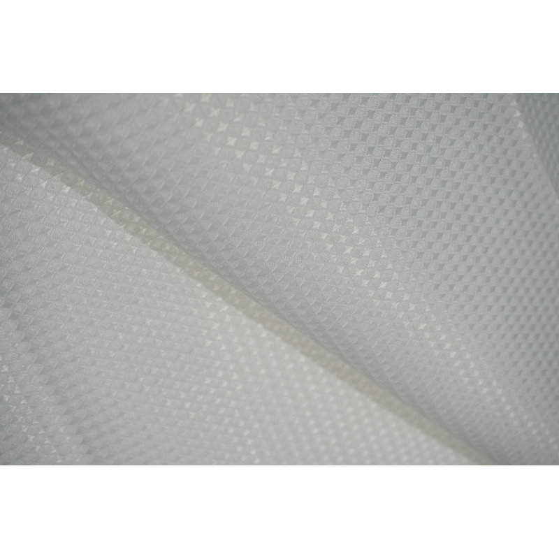 Anghard Waffle Weave Shower Curtain, White