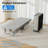 Portable Folding Bed With Memory Foam Mattress, Metal Frame & Lockable Wheels