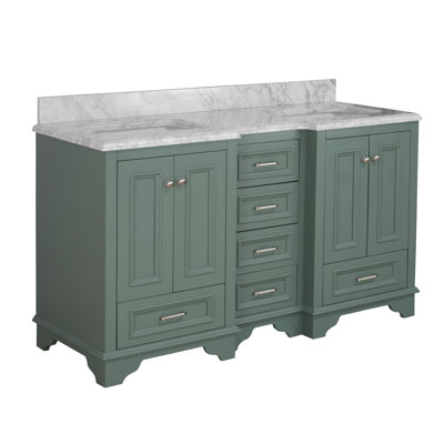 Ensemble de meuble-lavabo double 60 po Loughlam