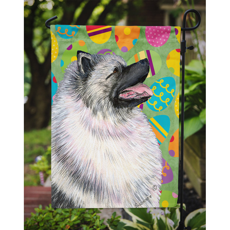 Drapeau de jardin Atara, Keeshond