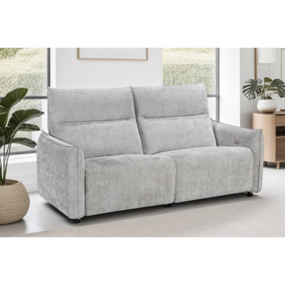 Chenille Electric Reclining Sofa