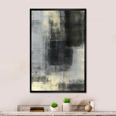 Art moderne gris et bleu II 2FDP47774