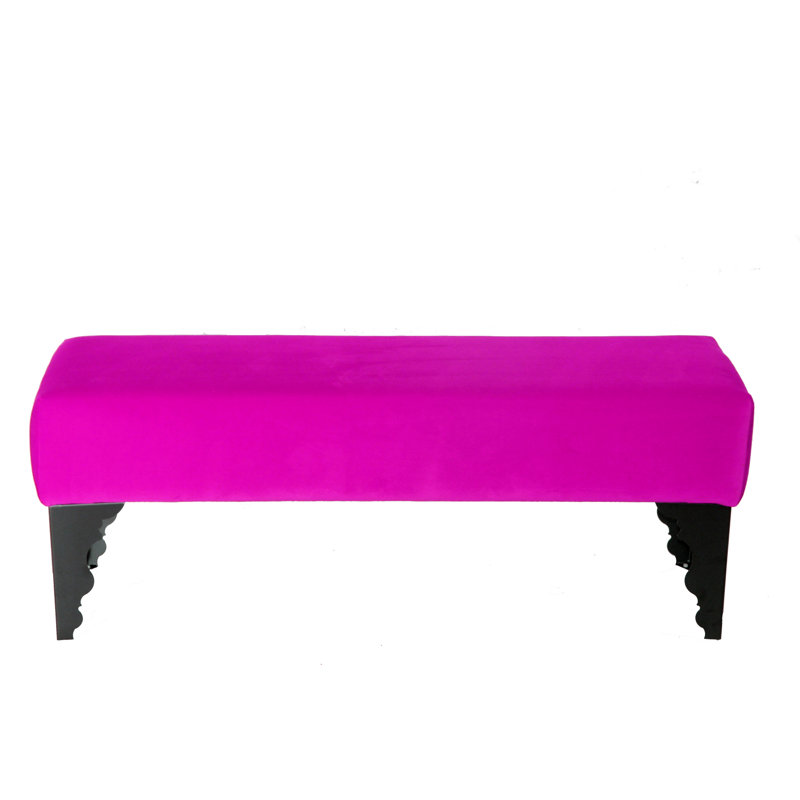 Artedeco Upholstered Bench, Violet