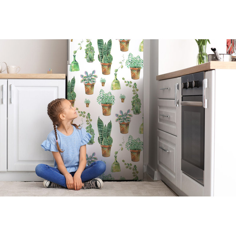 Plants & Flowers Door Decal