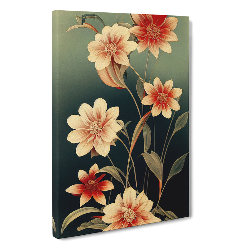 Boundless Flowers - Wall Art, Wrapped Canvas, 50cm H x 35cm W x 3cm D, No Matte