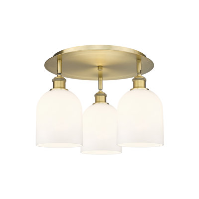 Odaniel Glass Semi Flush Mount