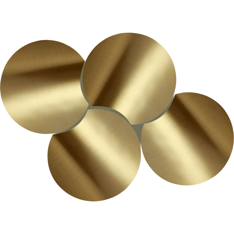 Hylie Coffee Table, Gold