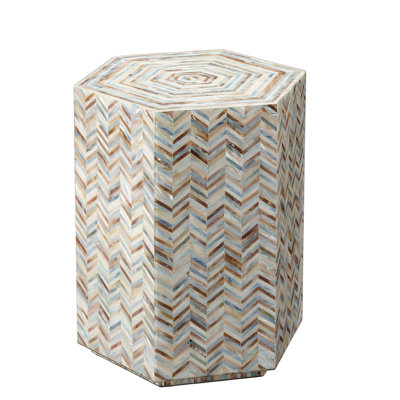 Table d'appoint hexagonale Hepburn