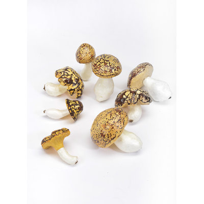 Ensemble de 20 sculptures de champignon Geremiah