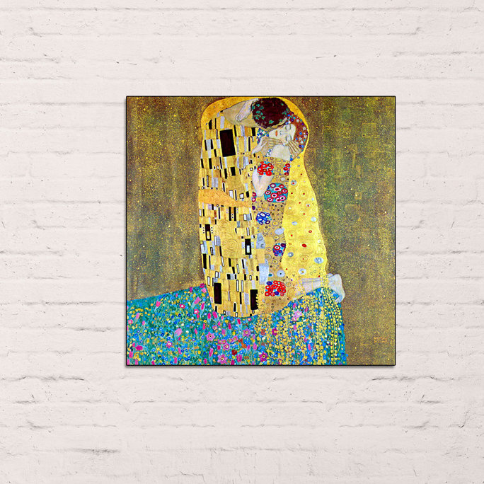 Gustav Klimt - Wrapped Canvas Painting, 70cm H x 70cm W x 1.8cm D