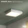 Atmo 13-7/8 In. X 13-7/8 In. Bathroom Exhaust Fan With Light