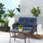 Gaetanino 2 - Person Patio Conversation Set with Cushions-1993615170-1987987697