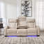 Faux Leather Electric Reclining Sofa-322596714-322595988