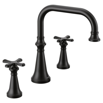 Garniture de robinet de baignoire romaine à deux poignées Colinet