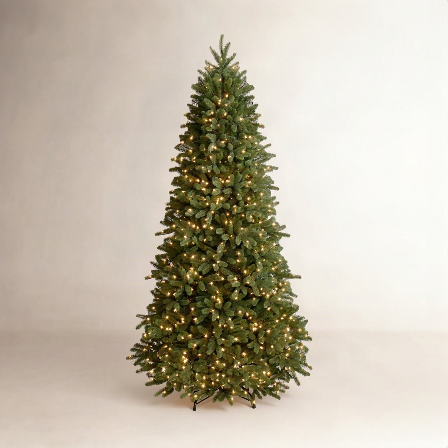 Pre-Lit Fir Christmas Tree, 6'5"