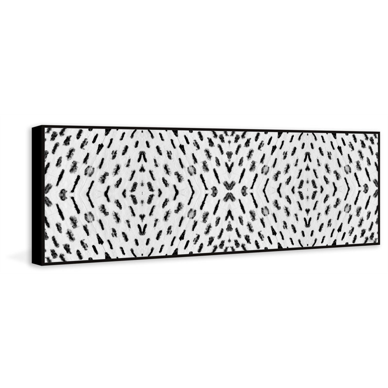 Merging Lane - Panoramic Painting on Canvas, 25cm H x 76cm W x 3.81cm D