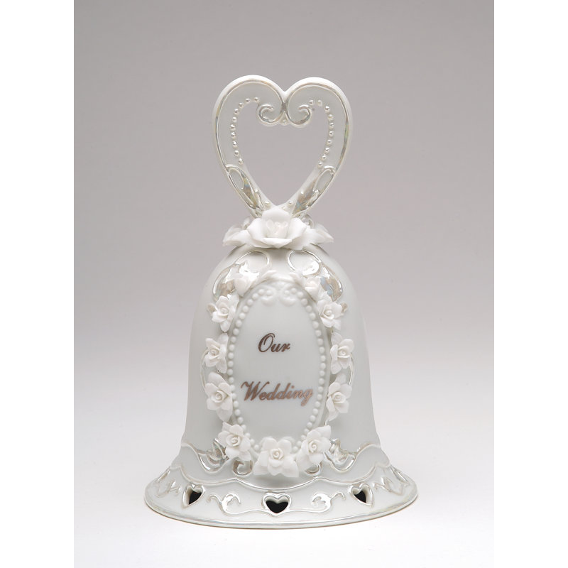 Balfor, mariage parfait avec fleur et cloche en forme de cœur