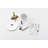 Ardua Collection Shower Trim Only: 4-Function 4" Round Shower Head, Single Handle Set & Rough-in Valve Included - Chrome Polished-92460975