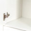 Armoire de rangement pour salle de bain de 70,87 po de hauteur avec 2 portes, 2 tiroirs, étagères réglables étroites pour la cuisine du vestibule du salon