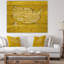 « united states the yellow map », impression-34271245-34271244