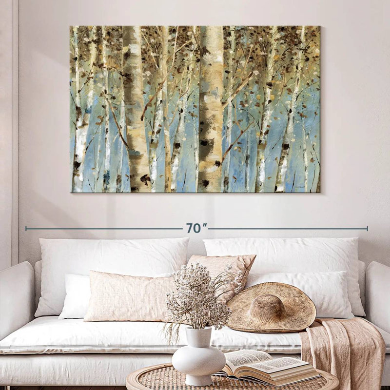 Harnek Birch White Forest I, H 34 po x l 51 po