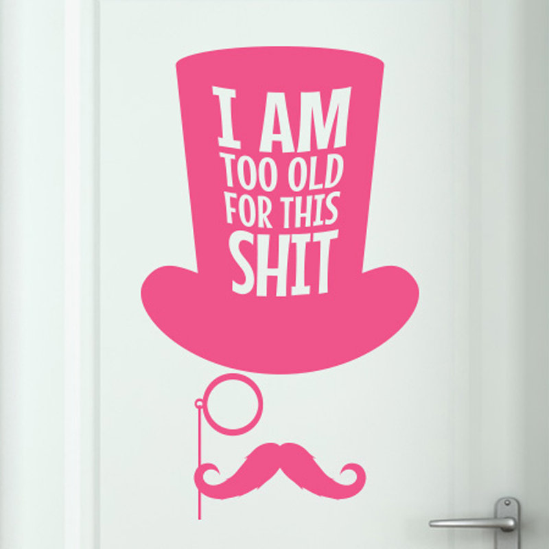 Wall Decal, Pink