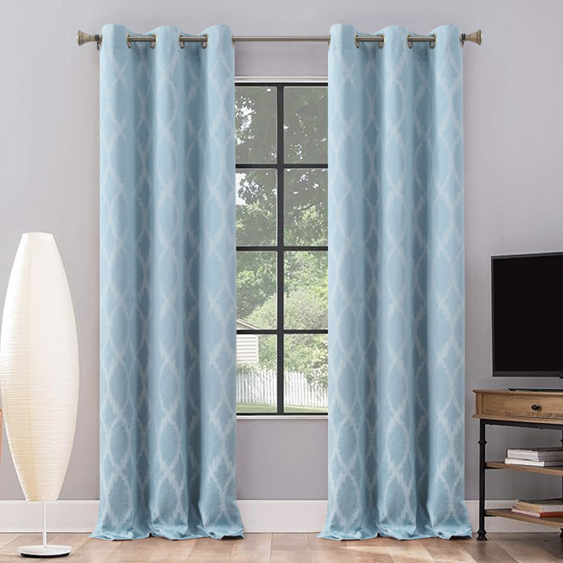 Paire de rideaux occultant Bratislava 84 x 37, l 37 po x L 84 po