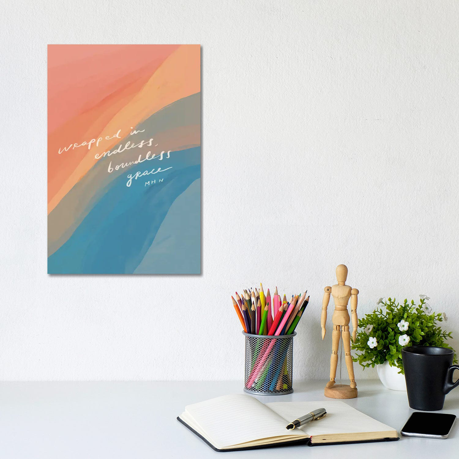 Happy Larry Wrapped In Endless, Boundless Grace | Wayfair.co.uk