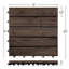Carreau de terrasse en bois massif 12 "x 12"-87935518
