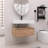 30 " Single Wall-Mounted Bathroom Vanity with Resin Sink, Soft Close Drawer, Float Mounting Design
