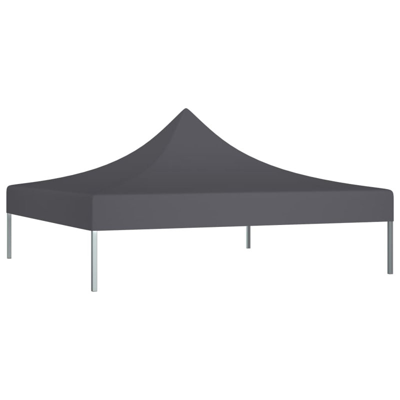 Bronn Dakota Fields Anthracite Fabric Replacement Canopy for Gazebo