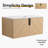 36" Wall-Mounted Bathroom Vanity  Base