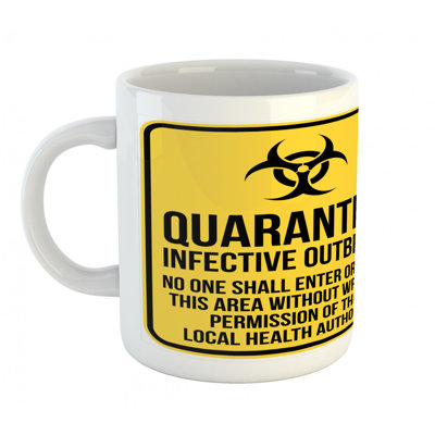 Grande tasse à café zombie