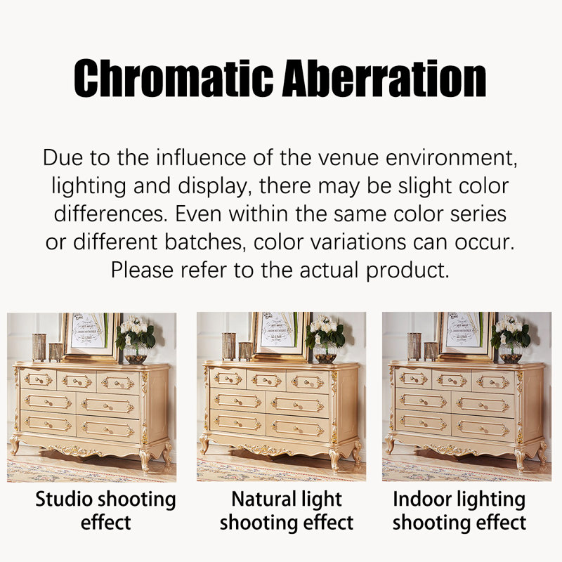 Armoire d'appoint Champagne Gold, Or champagne