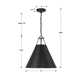 Kinston 3 Light Steel Dimmable Pendant