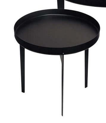 Tray Top End Table, Black