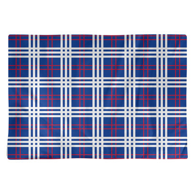 Cotton Plaid Rectangle Placemat